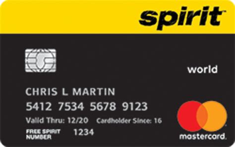 is opening a spirit master card smart|spirit credit card program.